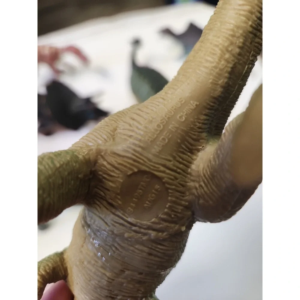 Huge Collection Of Toy Dinosaurs Various Sizes Lot Of 10‎  Pre Owned